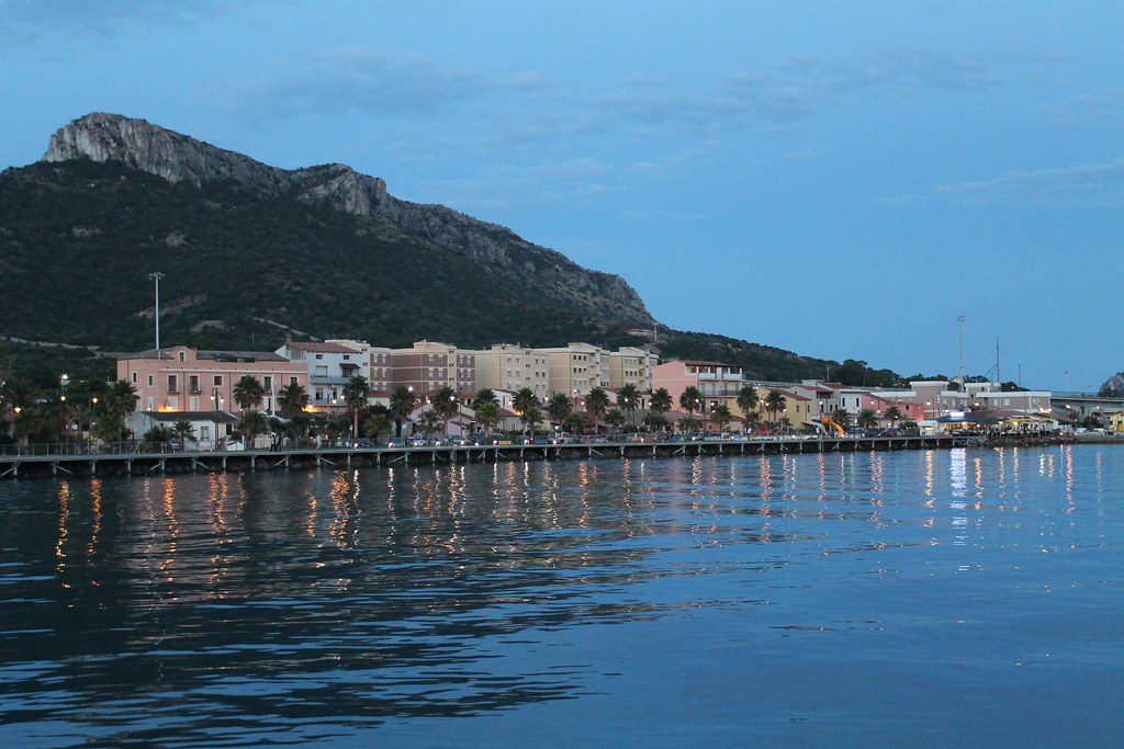 Golfo Aranci visto dal mare