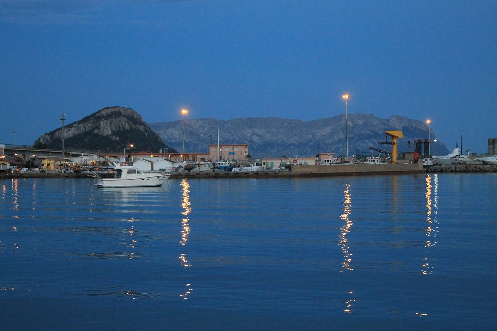 Coastal panorama of Golfo Aranci